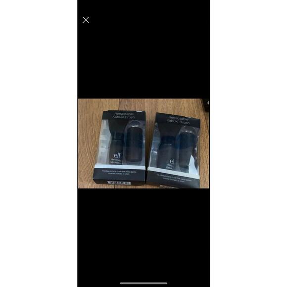 2x Elf Retractable Kabuki Brushes - Picture 1 of 2